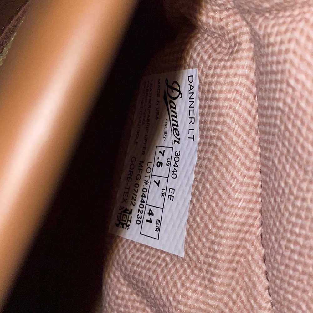 Selling my danner boots size 7.5 asking 350$ obo brand new ( no box)